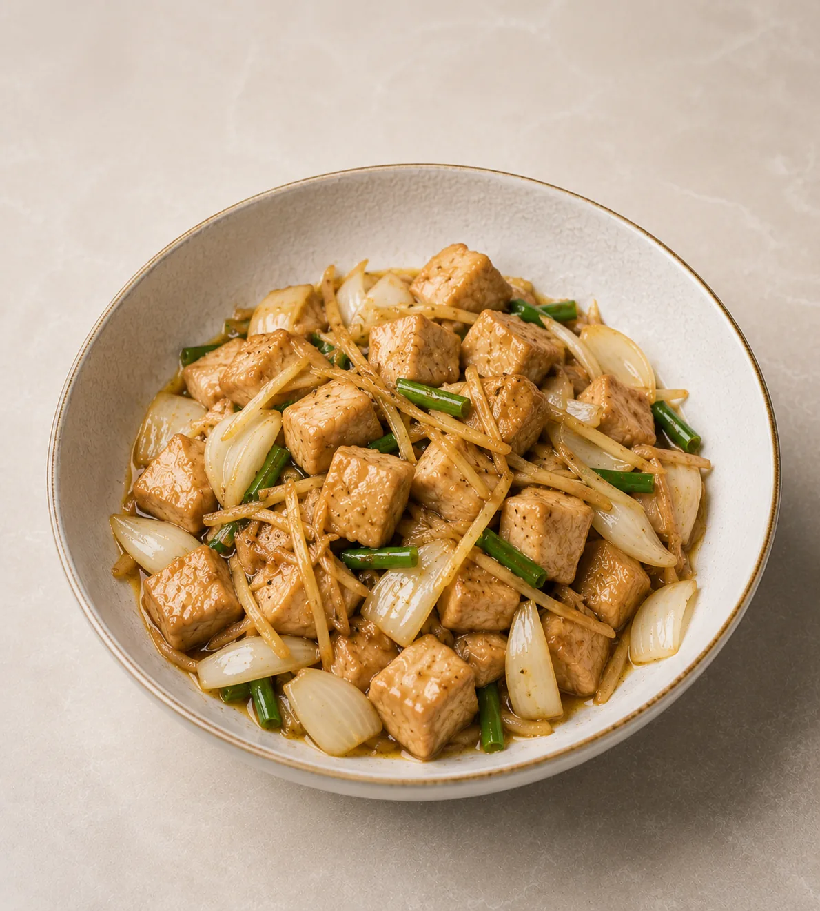 Ginger & Shallot Free-range Chicken Stir Fry